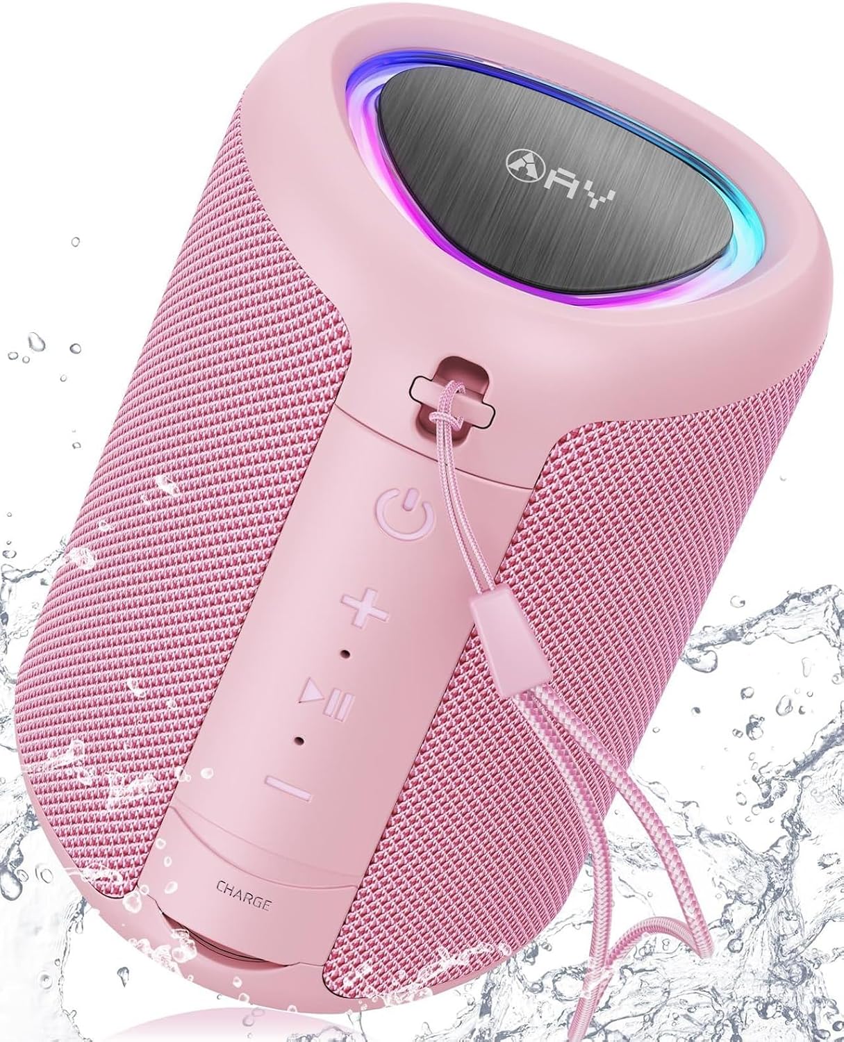 AY Altifalante Bluetooth Portátil com Luzes