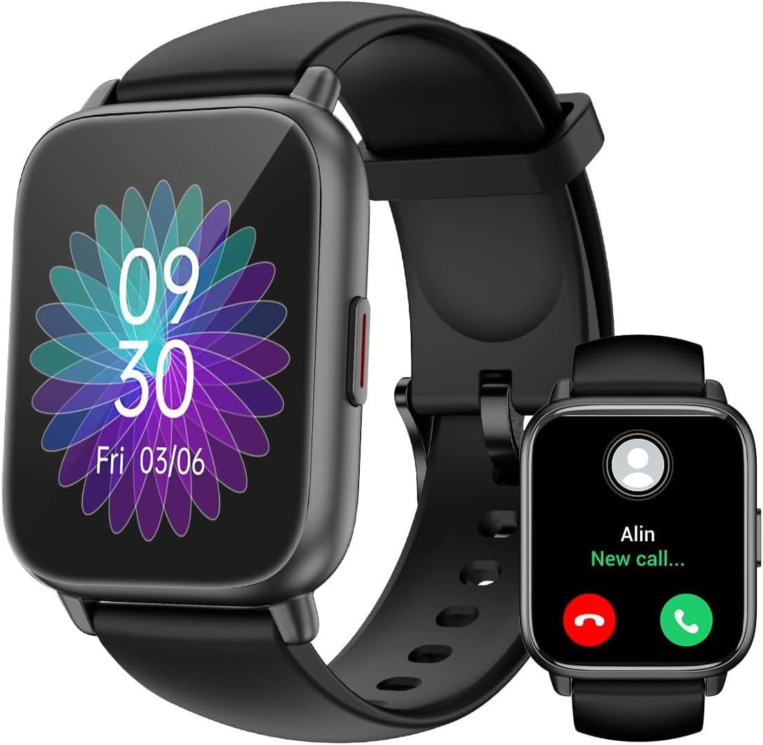 RUIMEN Smartwatch with Calling and Voice Assistant